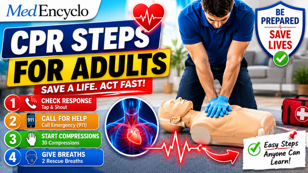 CPR Steps for Adults