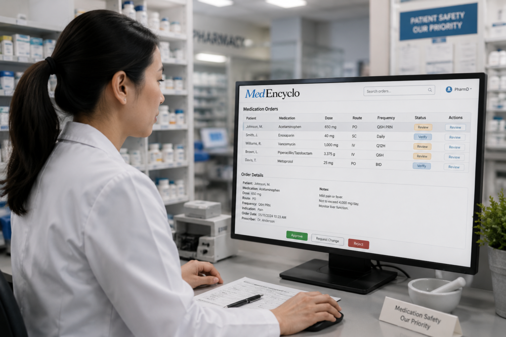 Roles and Responsibilities of a Hospital Pharmacist