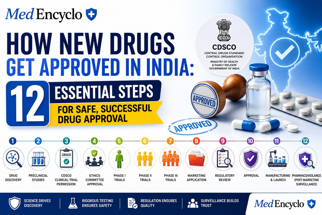 How New Drugs Get Approved in India: Step-by-Step Process