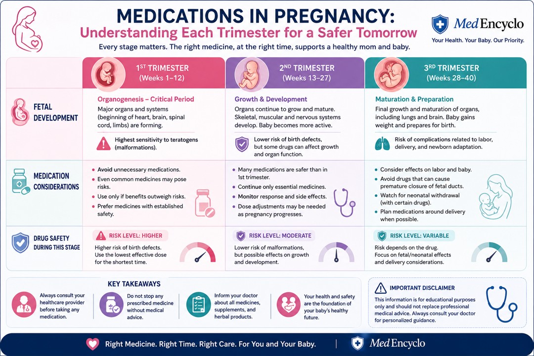 Pregnancy Trimester Medication Guide
